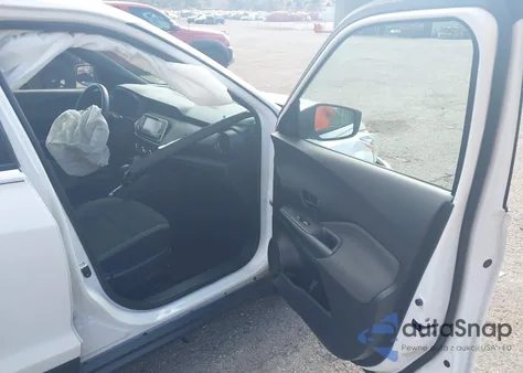 2020 Nissan Kicks S Xtronic Cvt z USA, uszkodzony, nr VIN 3N1CP5BV9LL566330